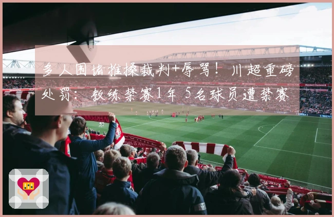 多人围堵推搡裁判+辱骂！川超重磅处罚：教练禁赛1年 5名球员遭禁赛